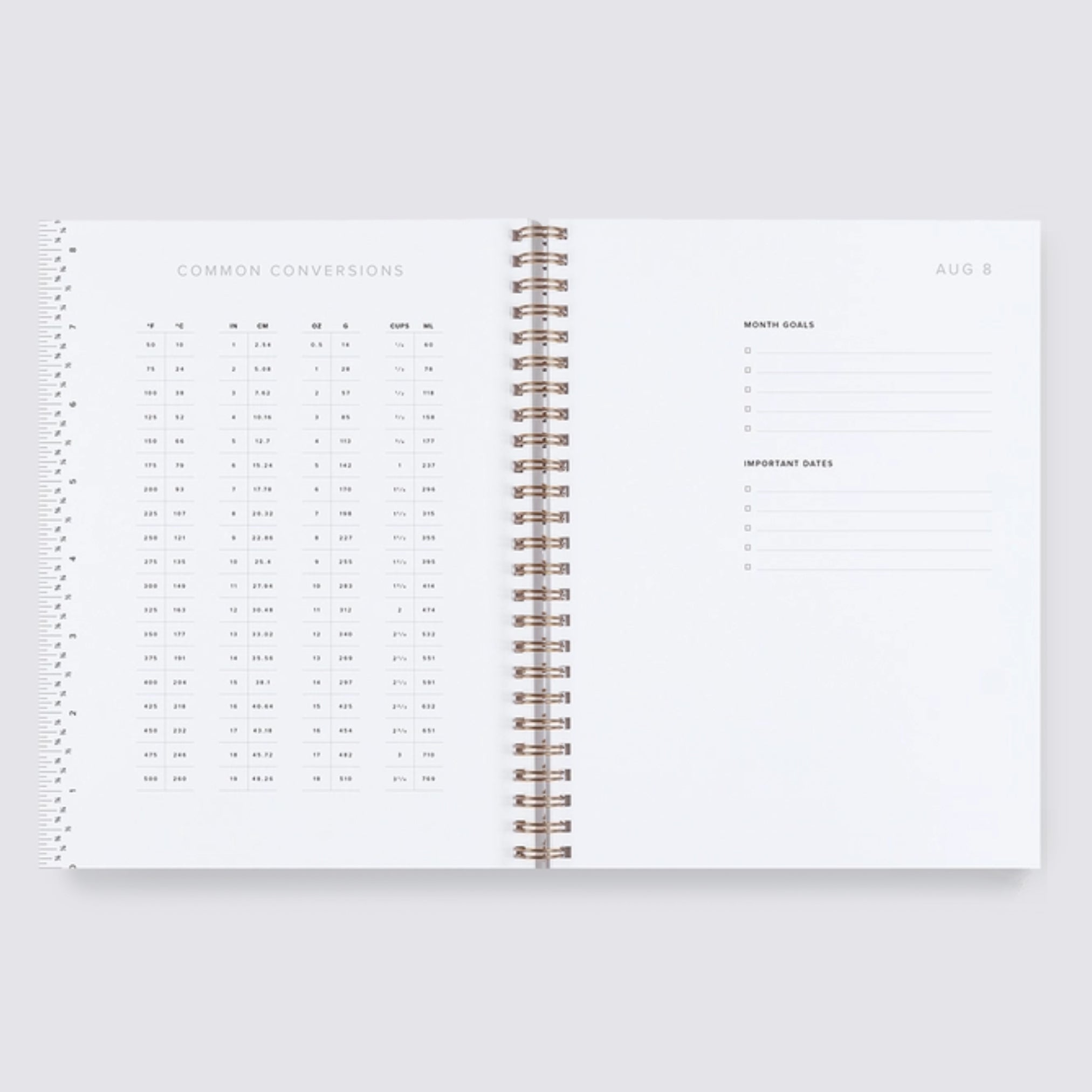 Weekly Academic Diary