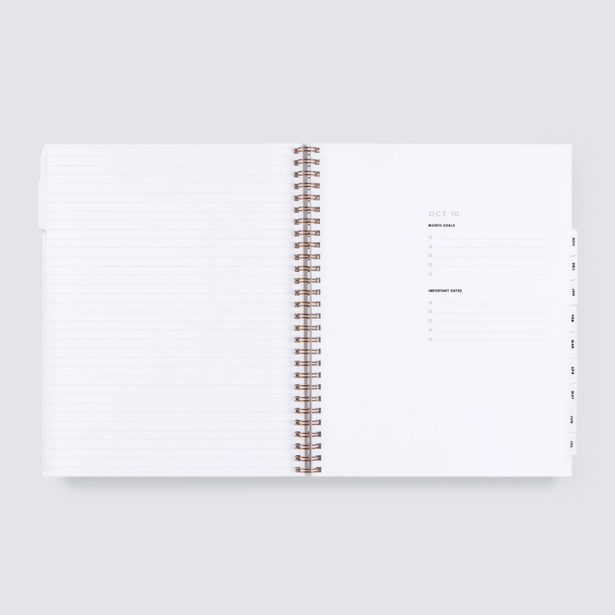 Academic Year Task Planner Sky Blue
