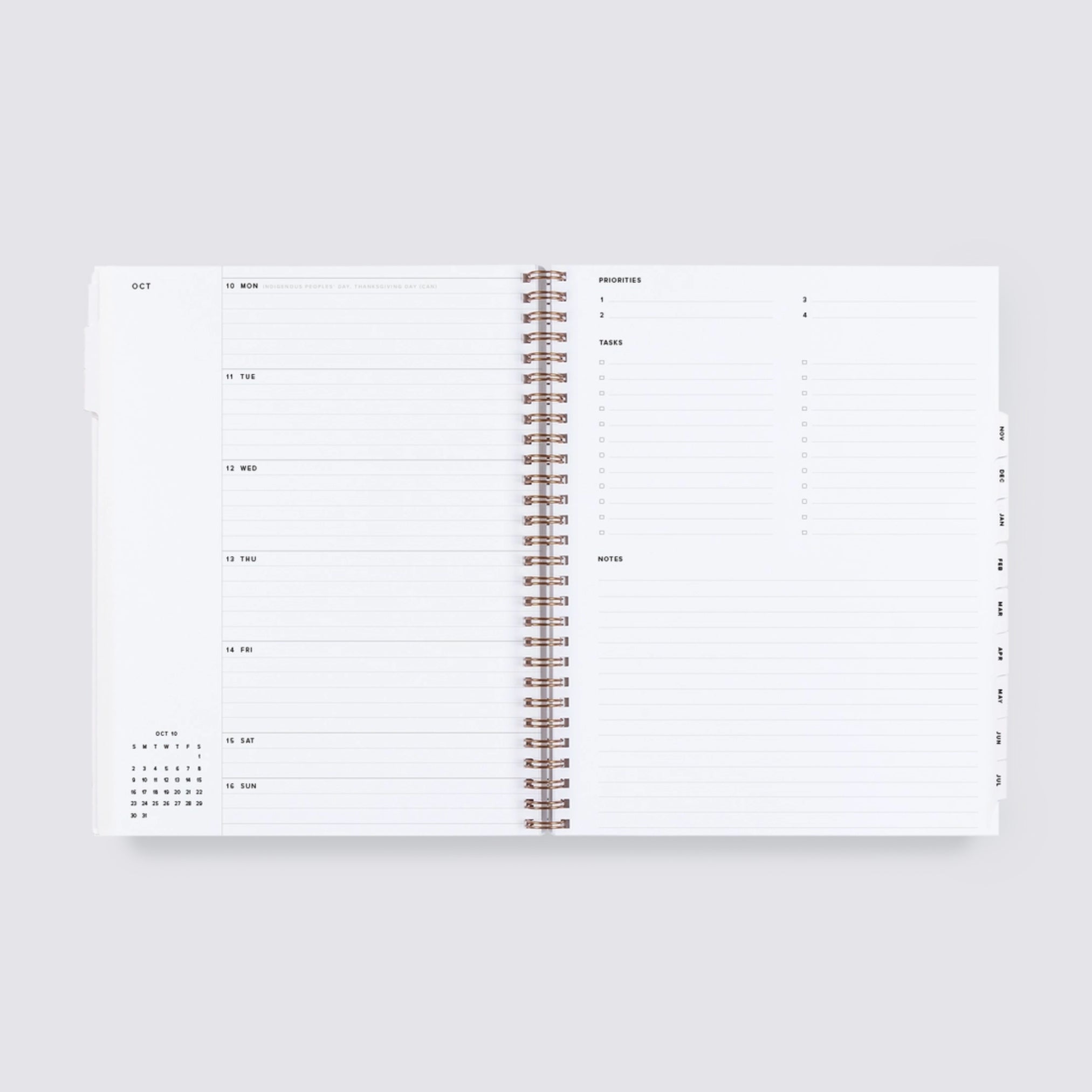 2024-2025 Academic Year Task Planner Blue