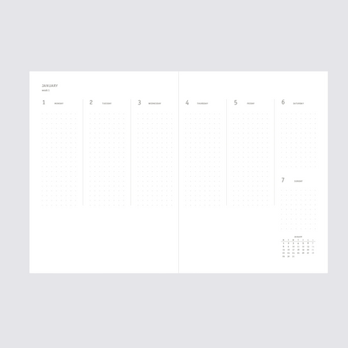 weekly 2024 diary