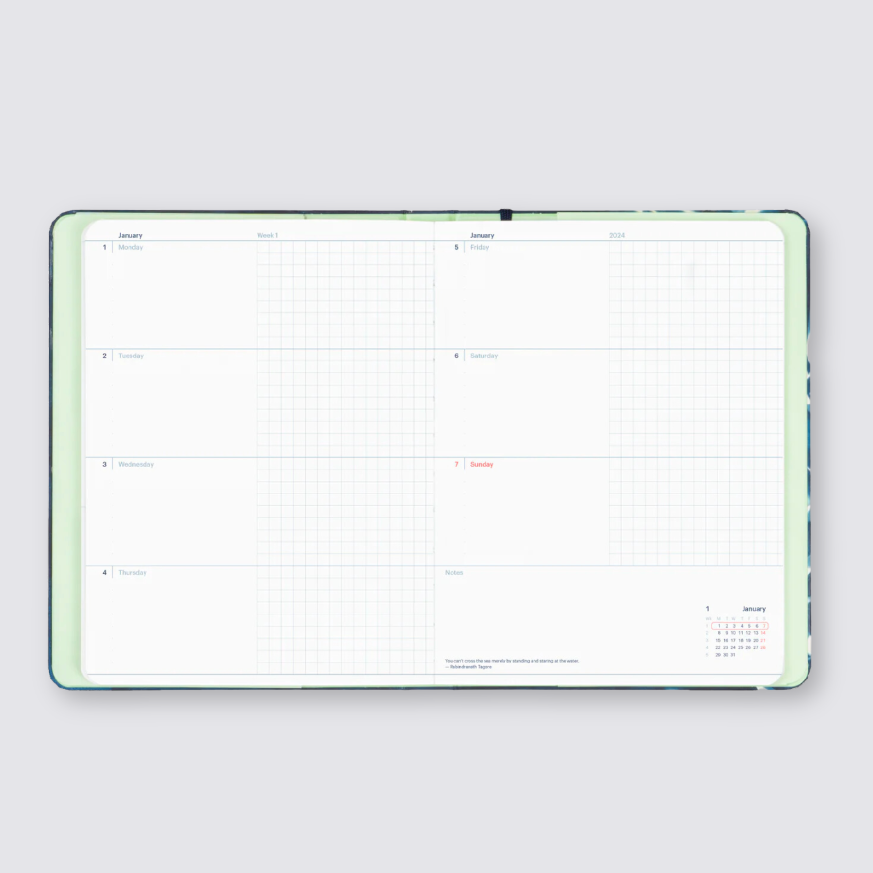 2024 weekly Dated Diary 