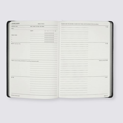Weekly Spread 2024