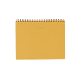 yellow planner for weekly tasks