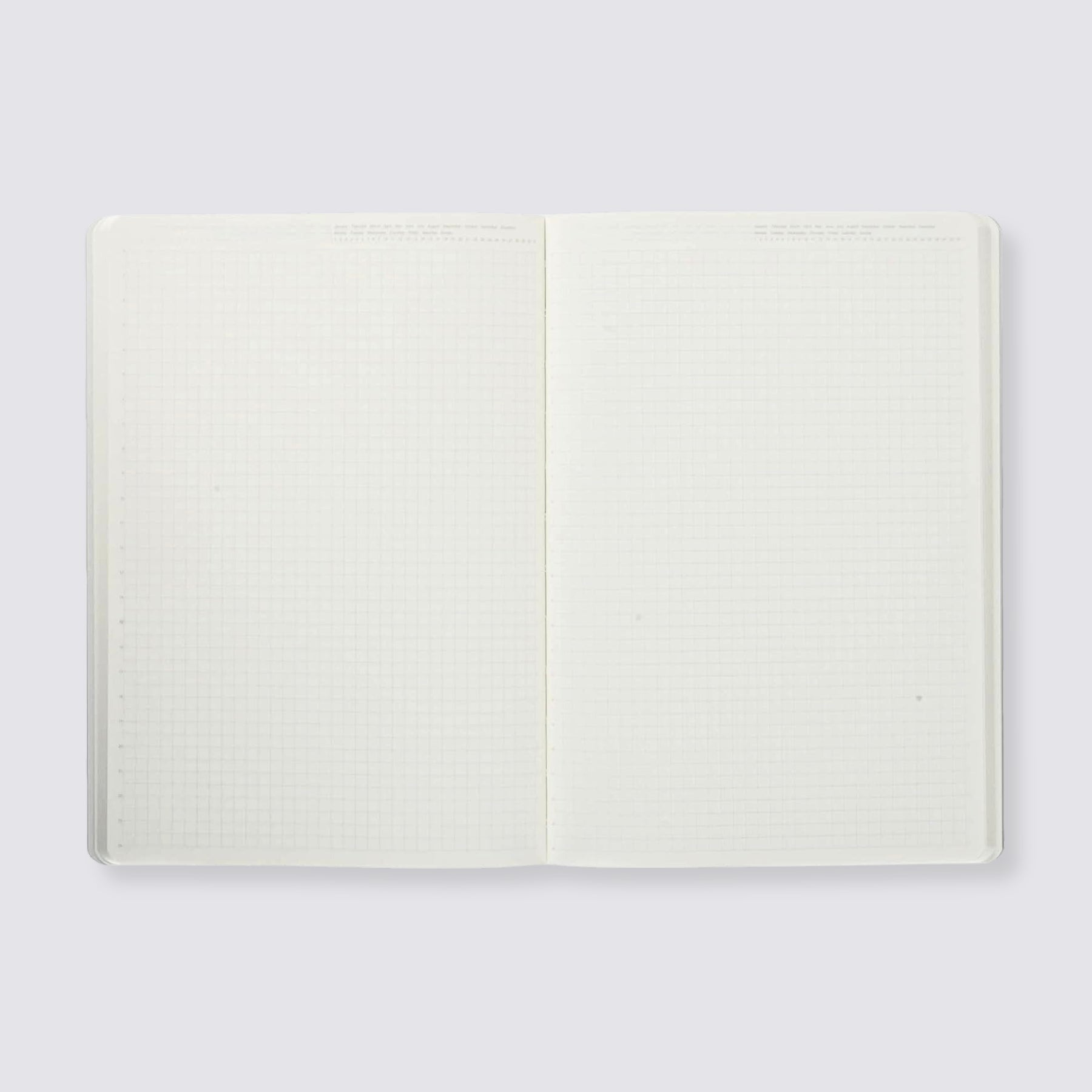 red graph A5 notebook