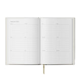 Undated Daily Planner -  Purple and Orange