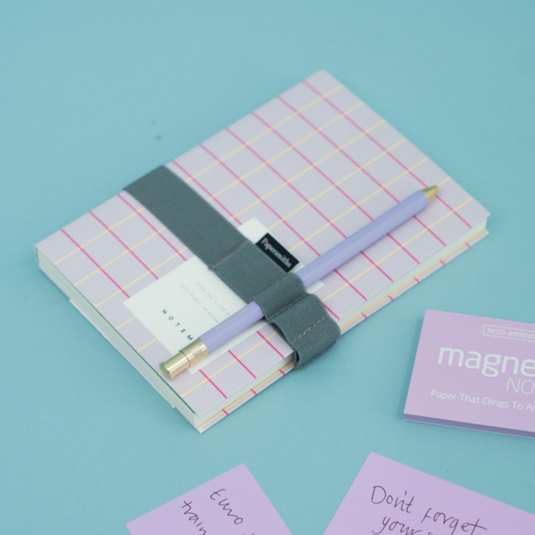 A6 Notebook Band Grey
