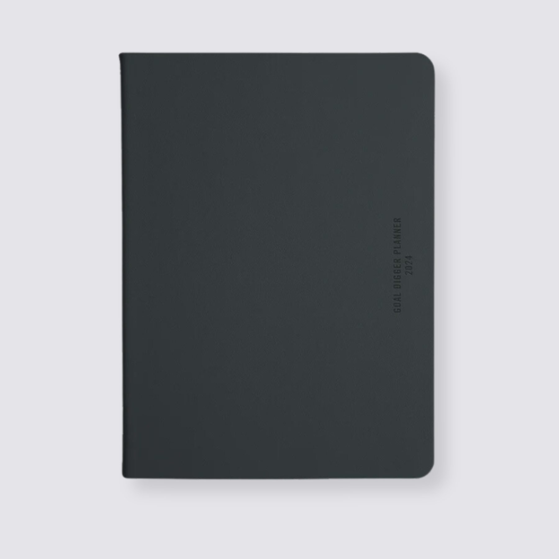 Black B5 goal digger planner 2024