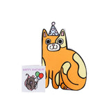 Cat Card Next To Mini Card