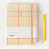 checked notebook