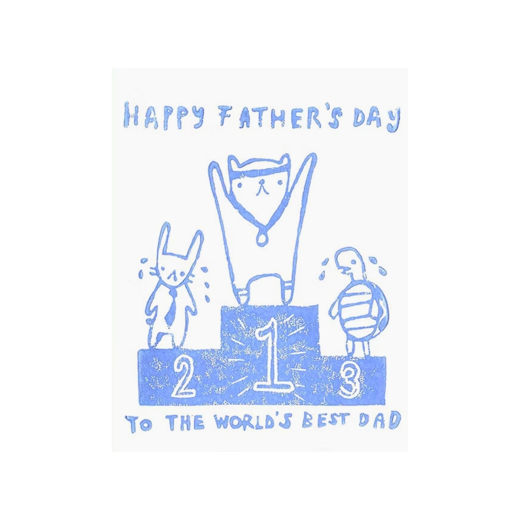 Gold Medal Father's Day Card