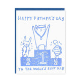 Gold Medal Father's Day Card