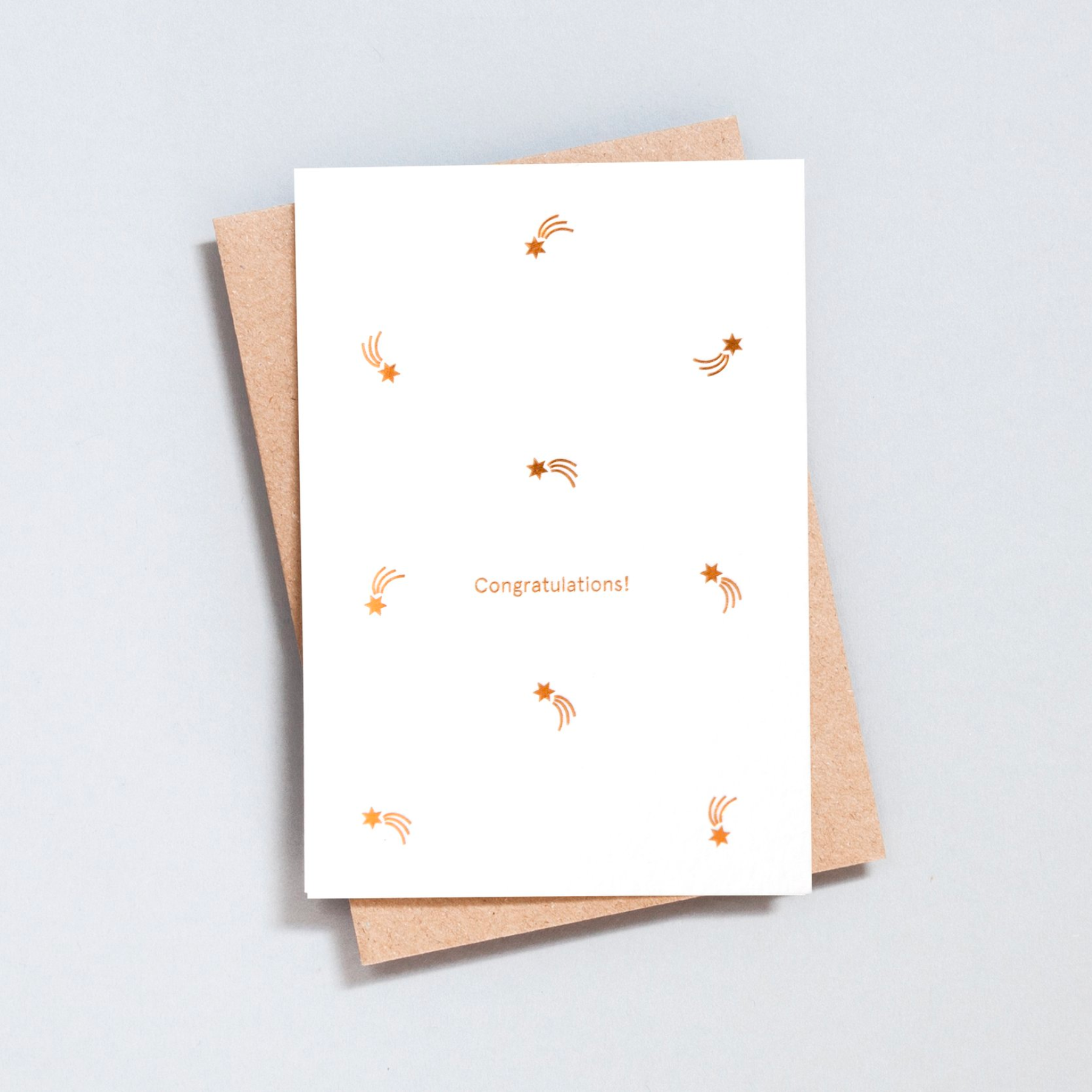 Foil Blocked Congratulations Card