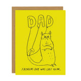 Grumpy Cat Father's Day Card