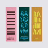 Bibliosmia Ochre Bookmark