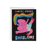 Shablam Greeting Card