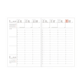 Marks A6 Weekly Diary