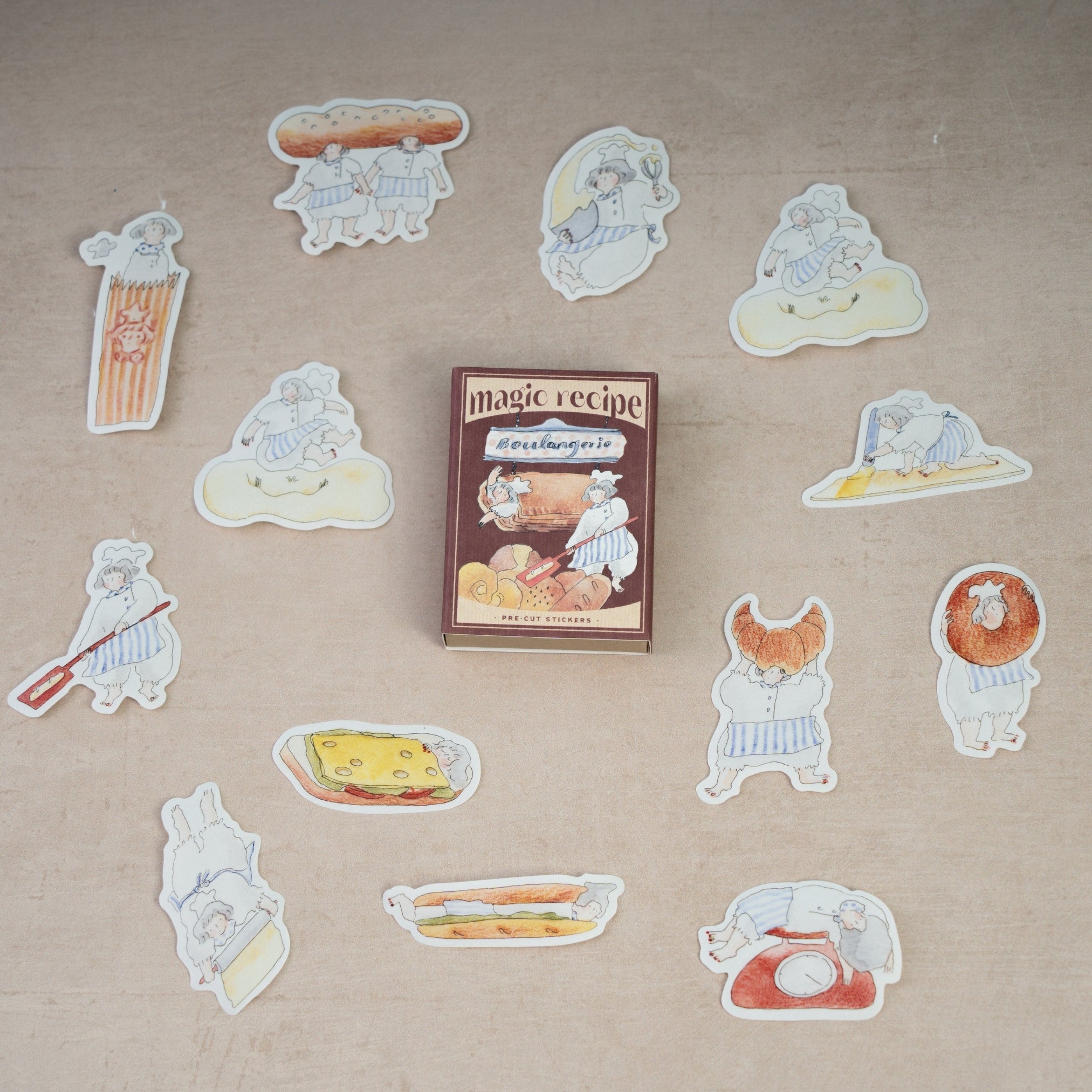 Matchbox Sticker Set - Magic Recipe
