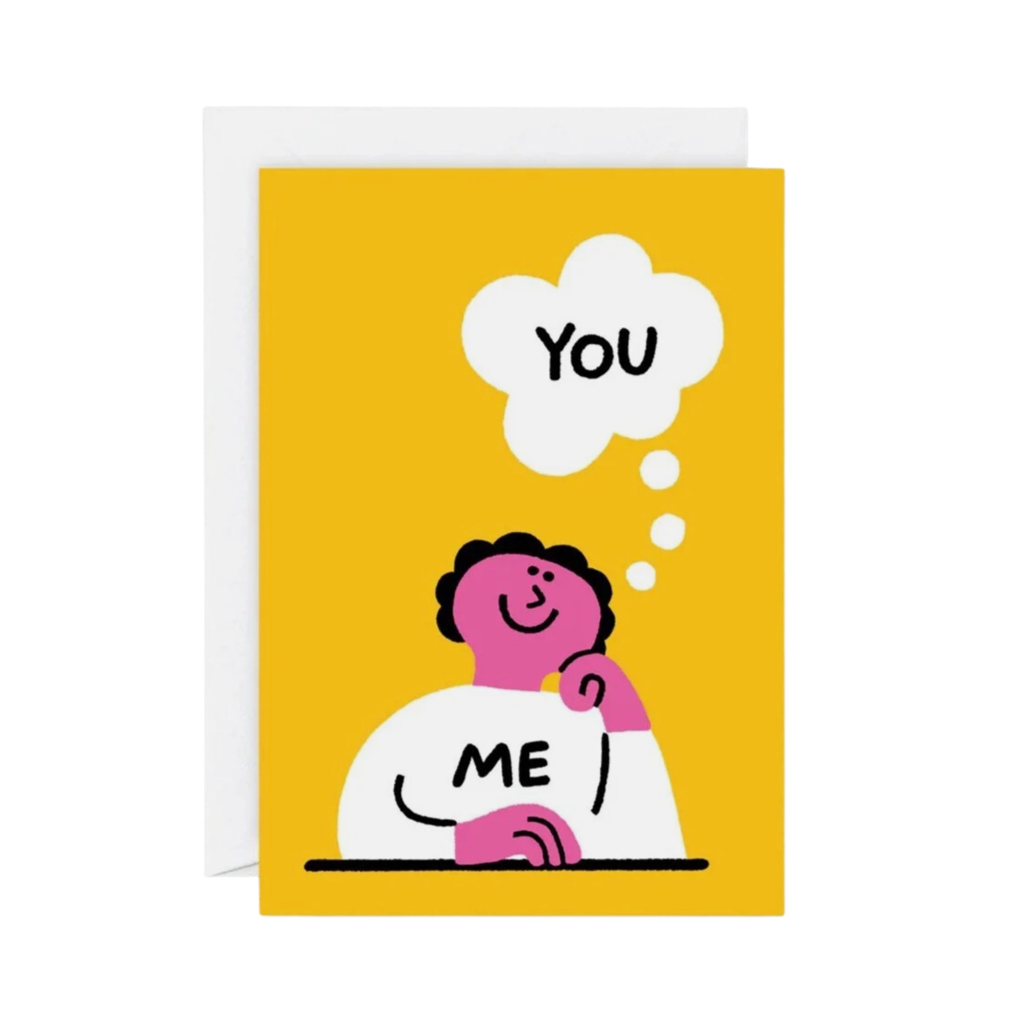 Me Thinking About You Card