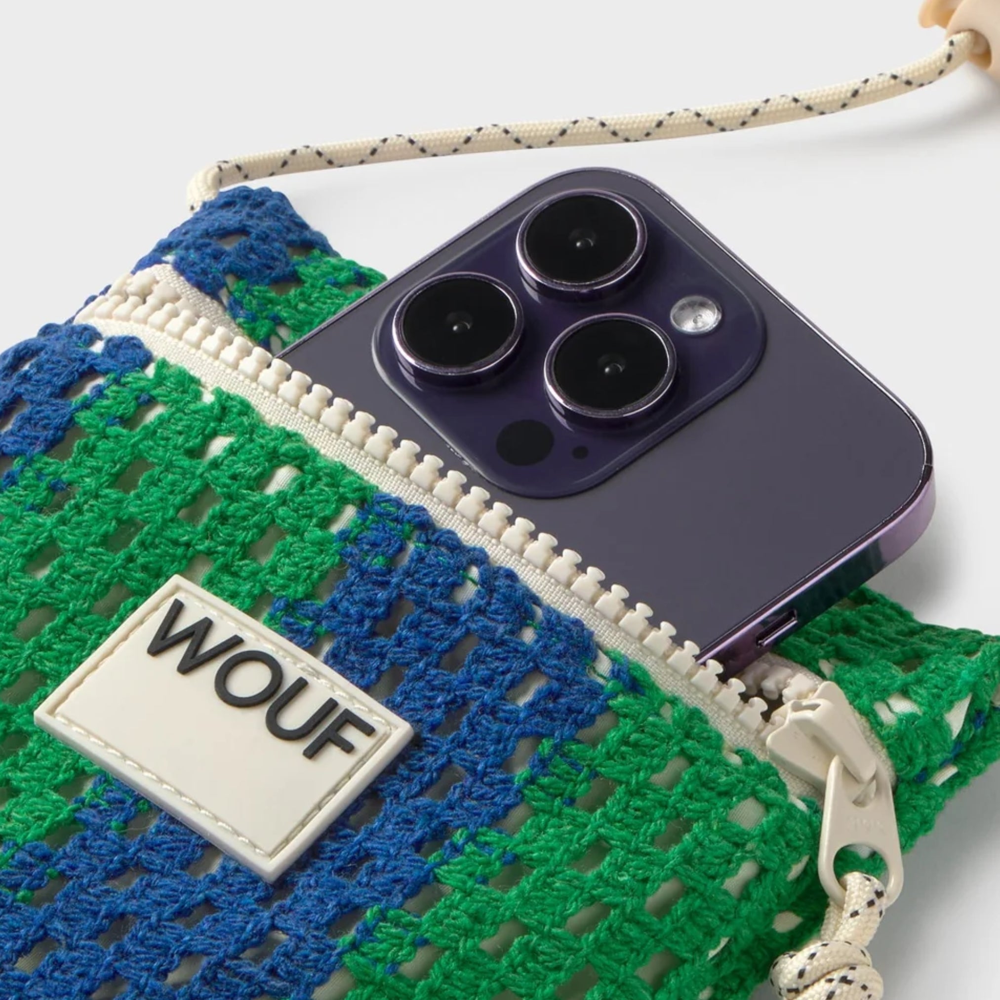 crochet phone bag