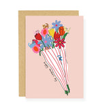Cat Bouquet Card