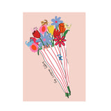 Cat Bouquet Card