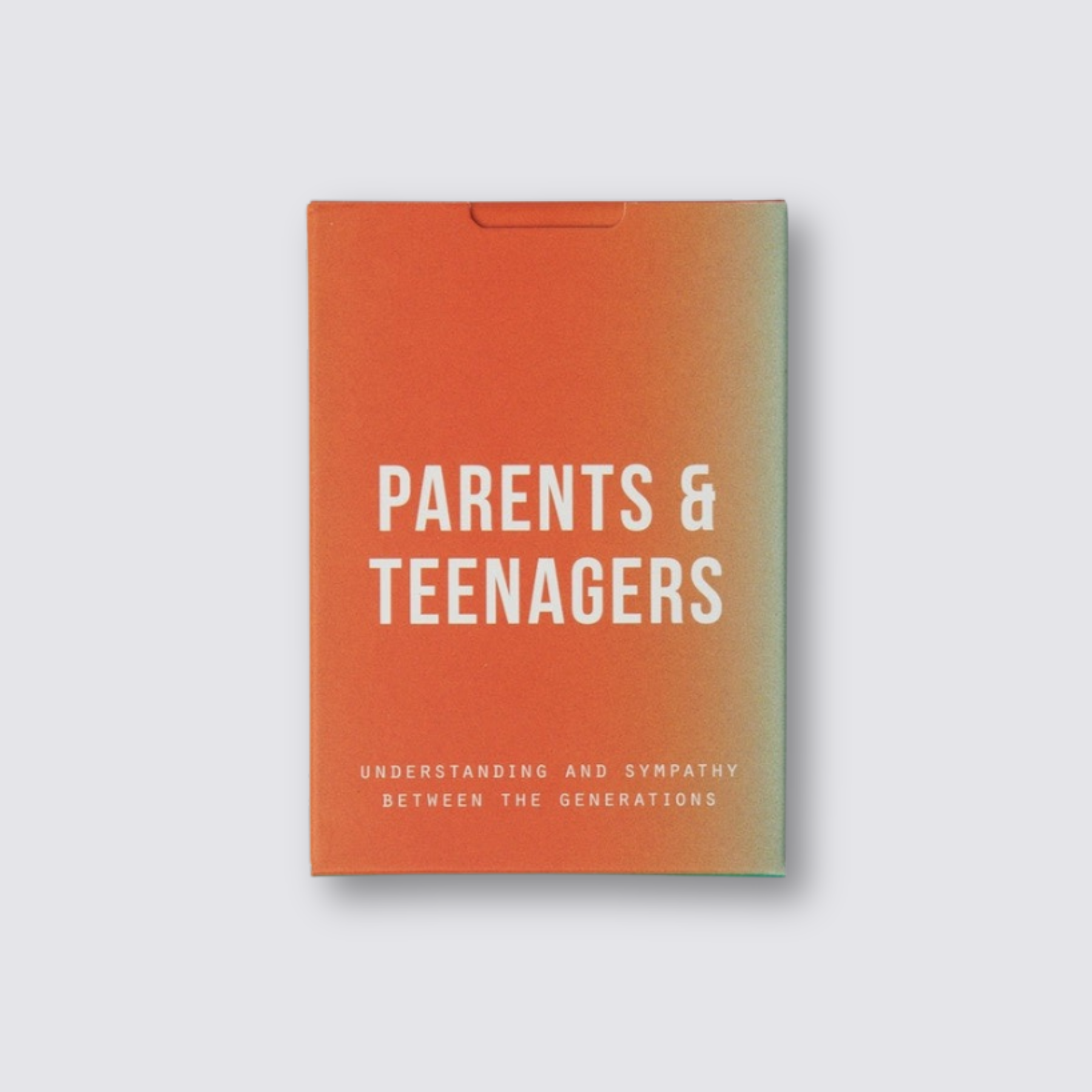 parents and teenagers conversation cards