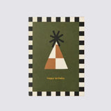 party hat birthday card