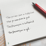 Cowrie Notebook and Pen Duo - Primo Gel Pen / Ruled Paper