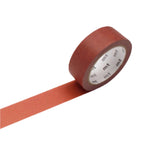 reddish brown washi tape