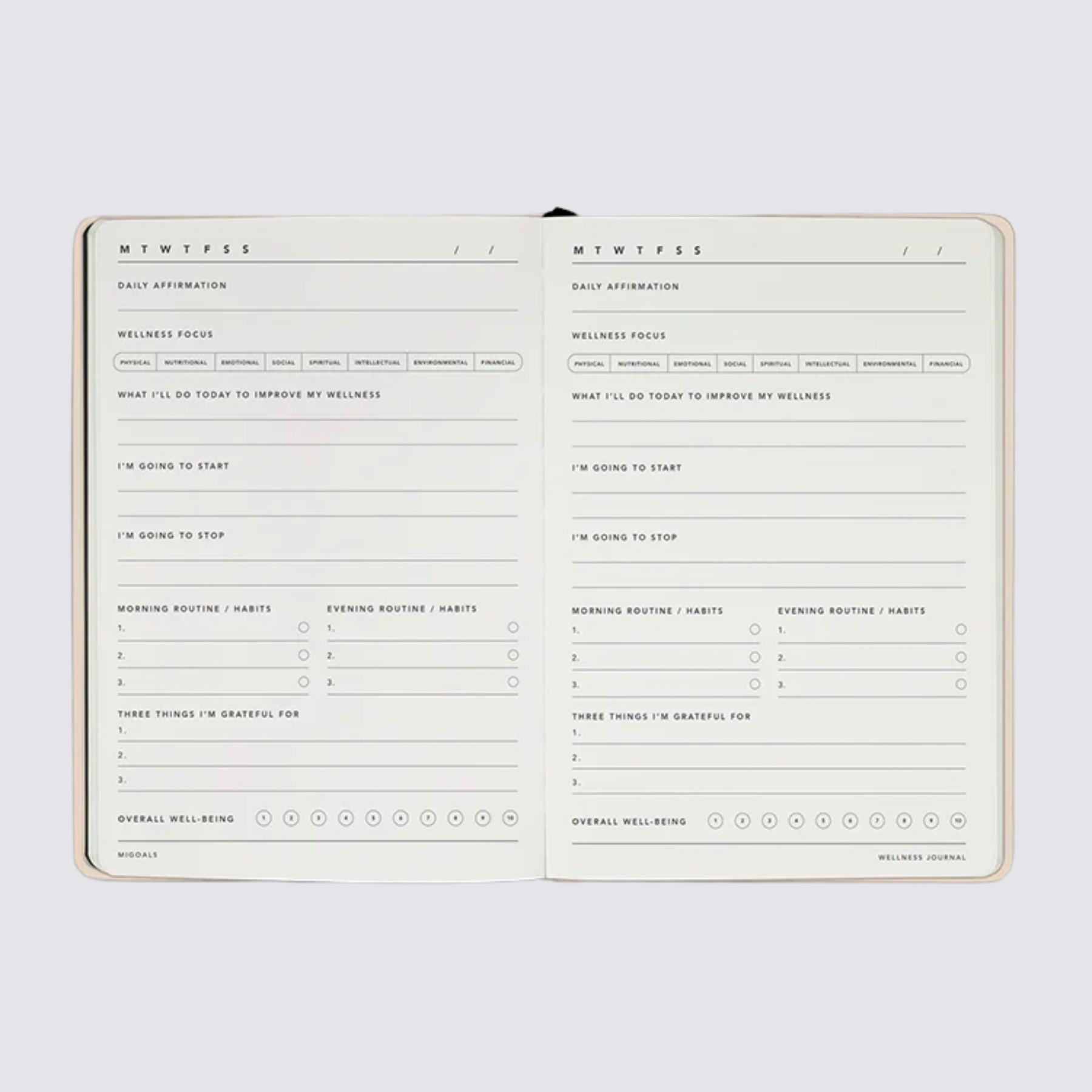 Self development journal