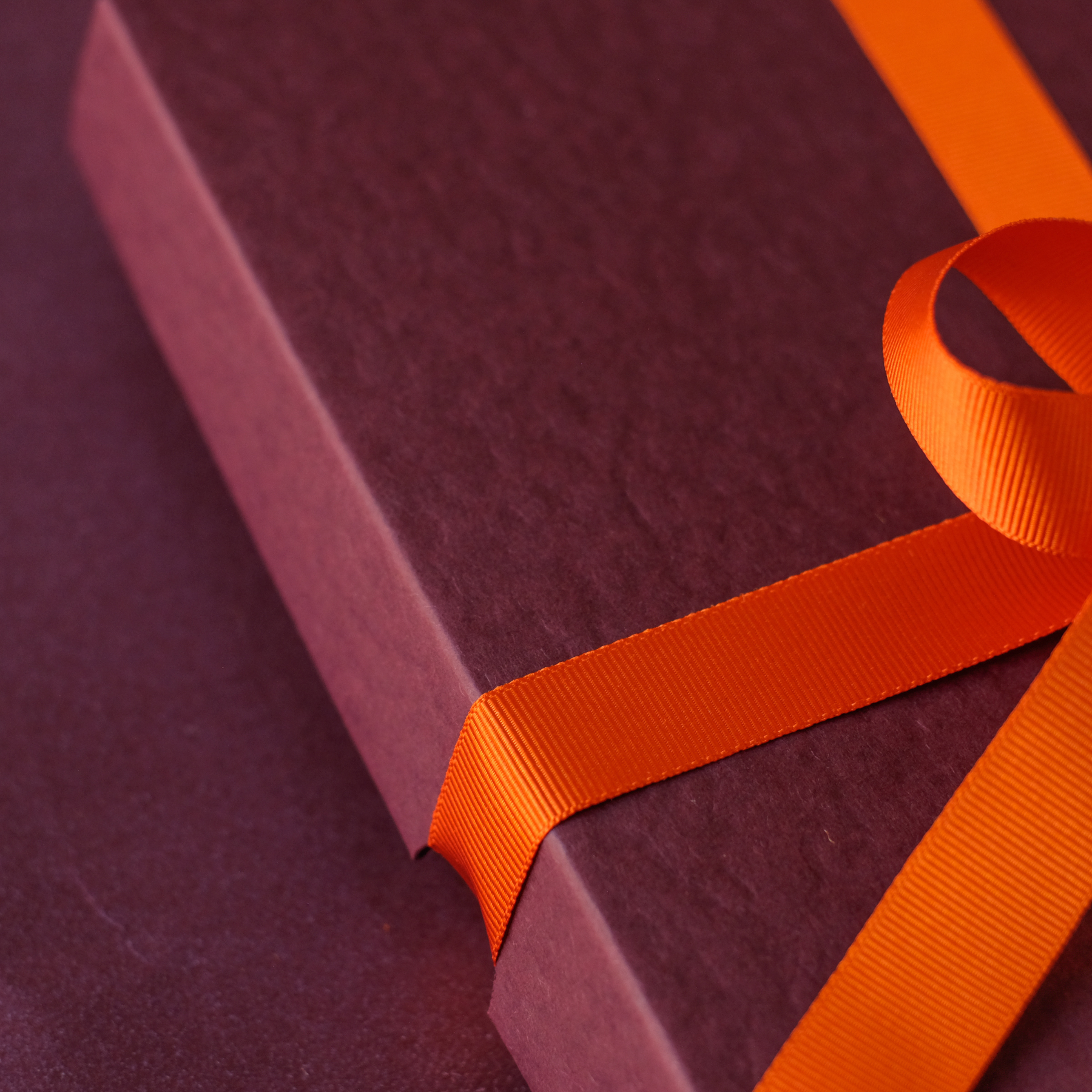 Burgundy Gift box