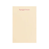 The Squiggle Room Block - Butter Yellow
