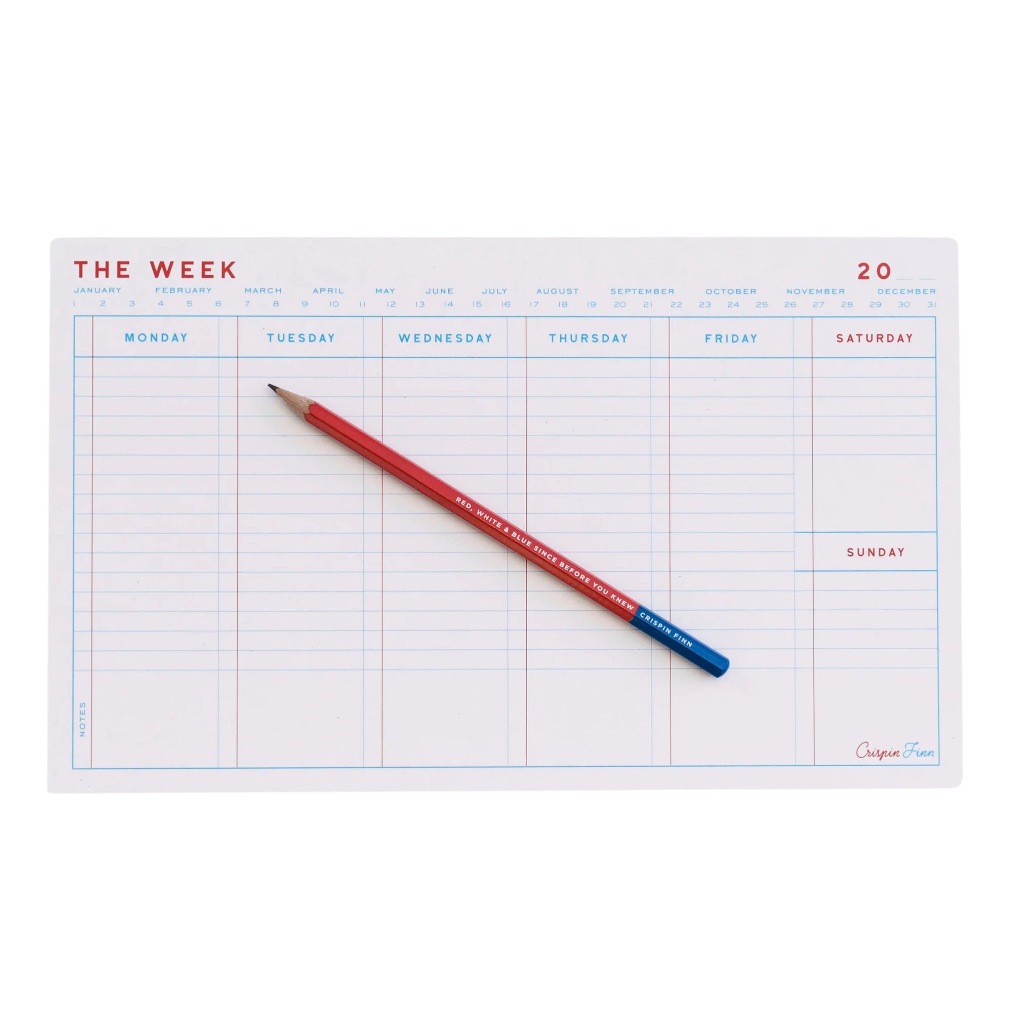 Crispin Finn The Week Pad