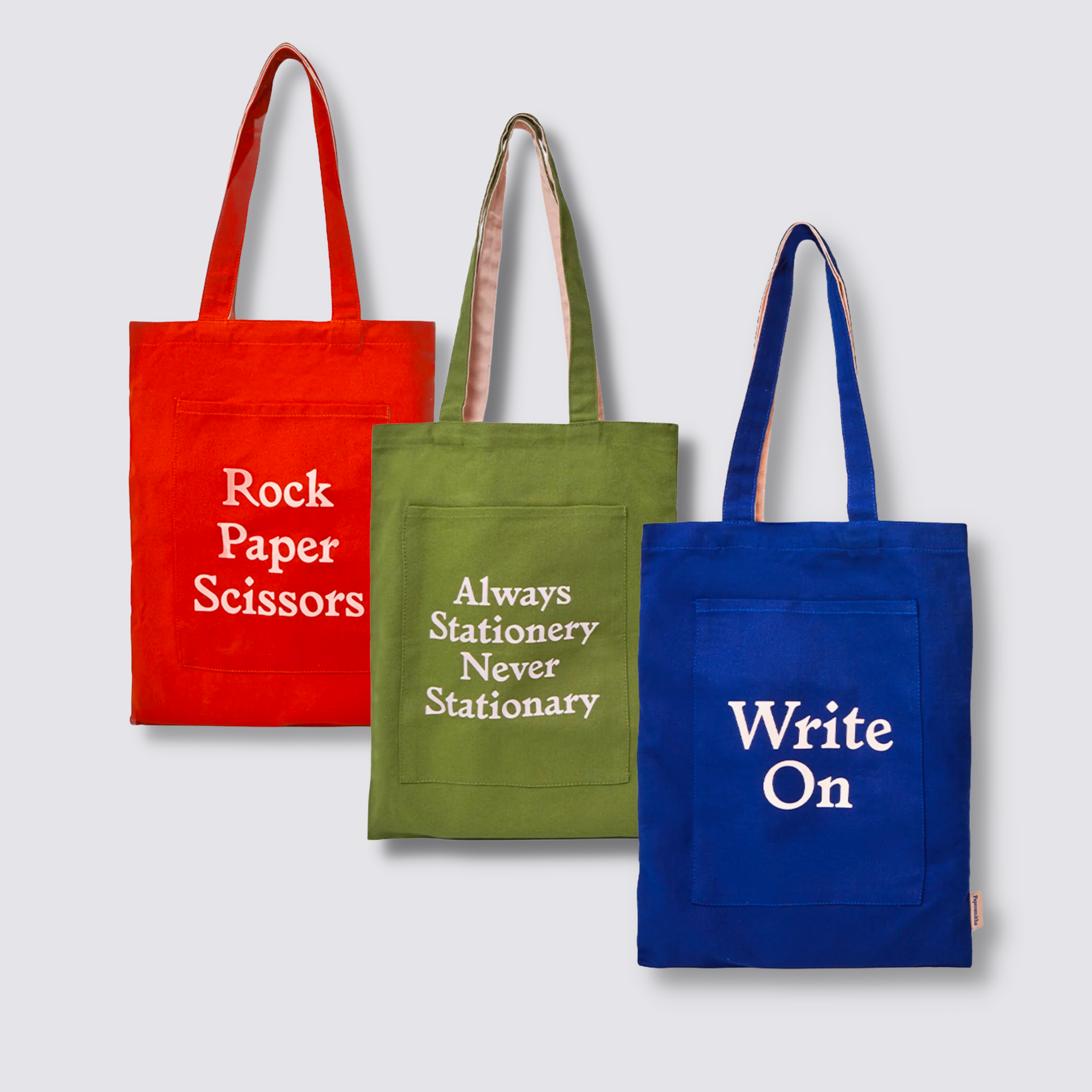 Set of tote bags