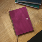 Undated Planner - Mulberry Red