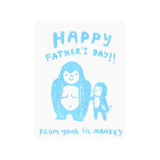 Your Little Monkey Card