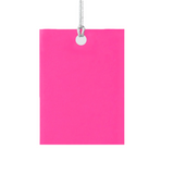 Bright pink gift tag