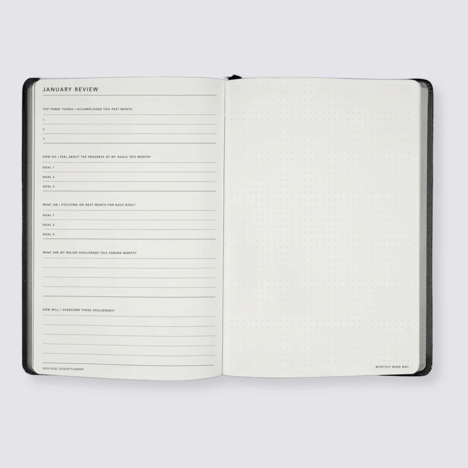 2024 weekly goal planner diary