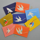 Happy Birthday Bird Notecards - Set of 8