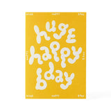 Huge Happy Bday Card