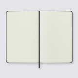 Moleskine grid page notebook