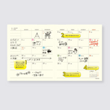 Monthly spread 2024 planner