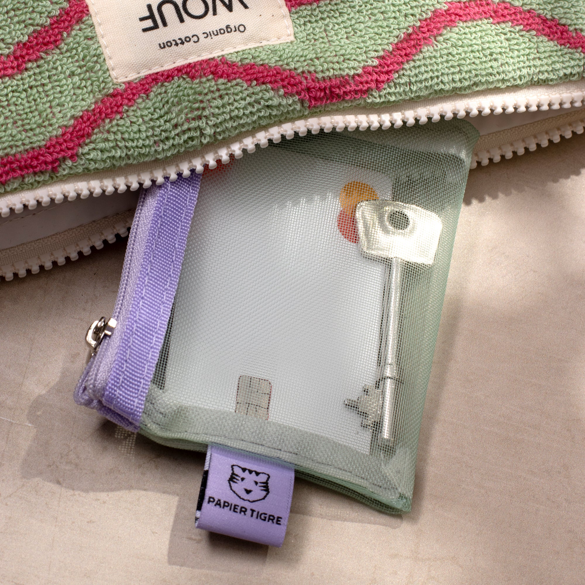 small mesh pouch case