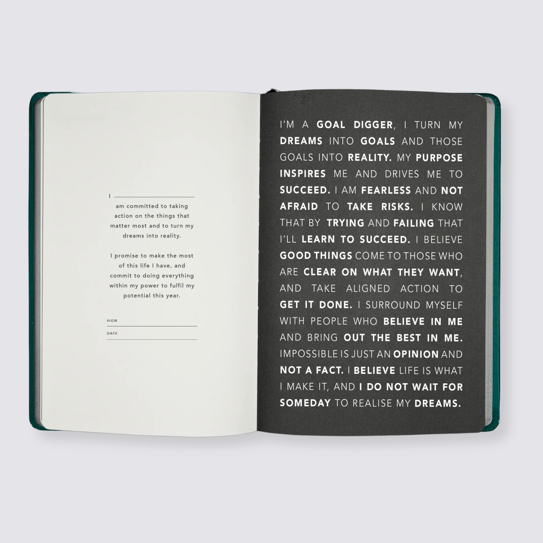 Goal planning diary 2024