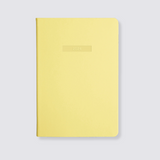 Yellow weekly spread diary 2024 A5