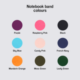 A4 Notebook Band - Sunshine Yellow