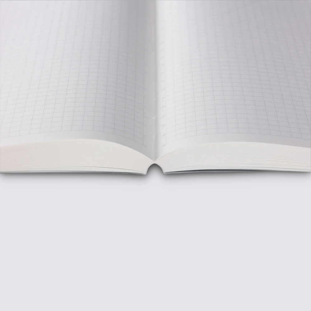 grid A5 notebook