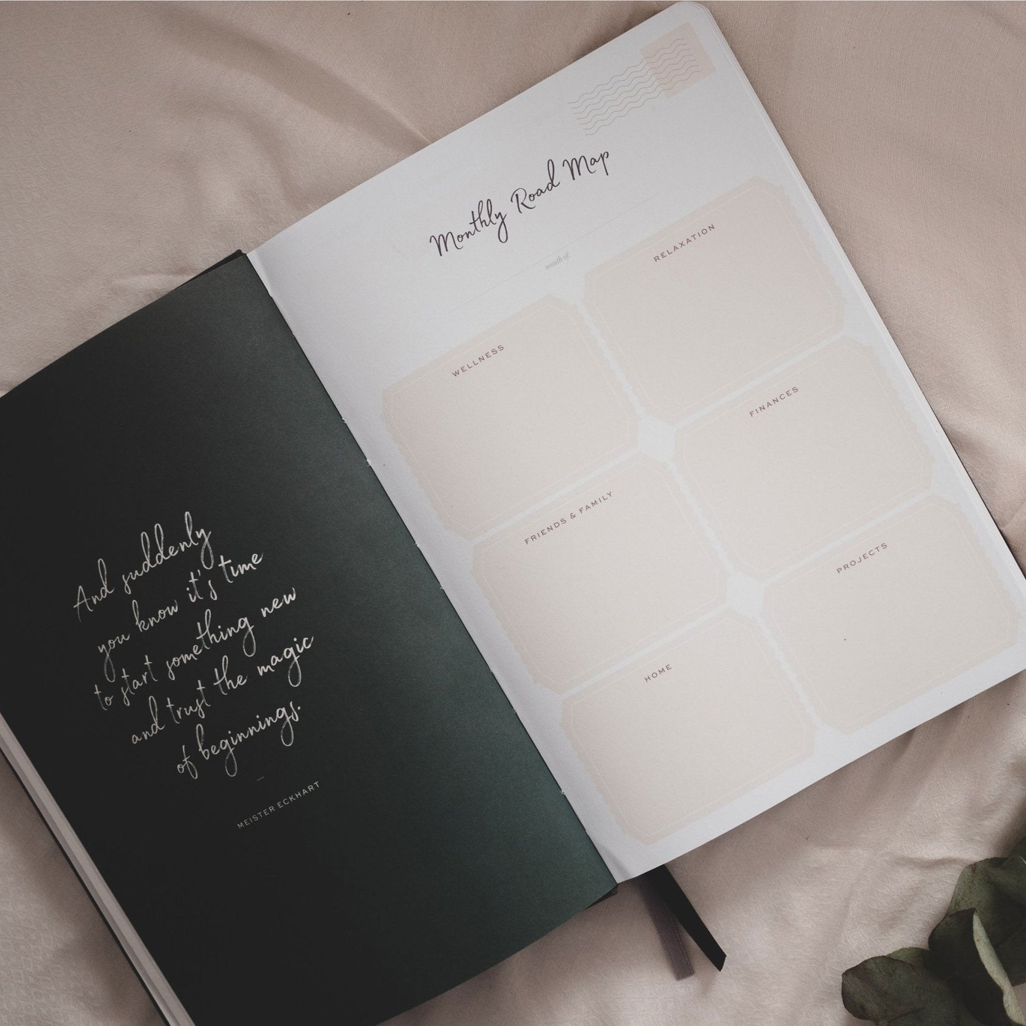 Undated Weekly Planner - Cayenne