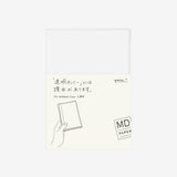 MD notebook clear cover