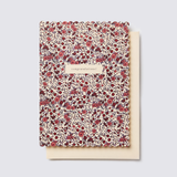 Floral congratulations card set